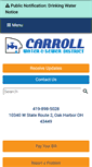 Mobile Screenshot of carrollwsd.com